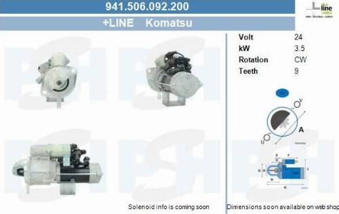 PSH 941.506.092.200 - Motorino d'avviamento autozon.pro