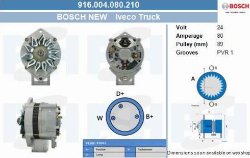 PSH 916.004.080.210 - Alternatore autozon.pro