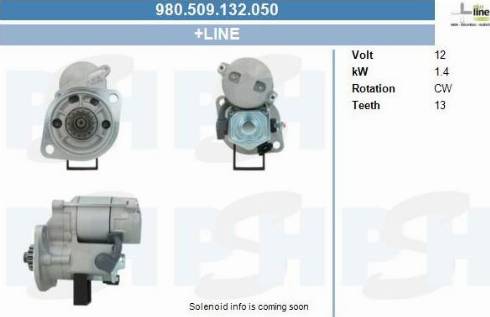 PSH 980.509.132.050 - Motorino d'avviamento autozon.pro