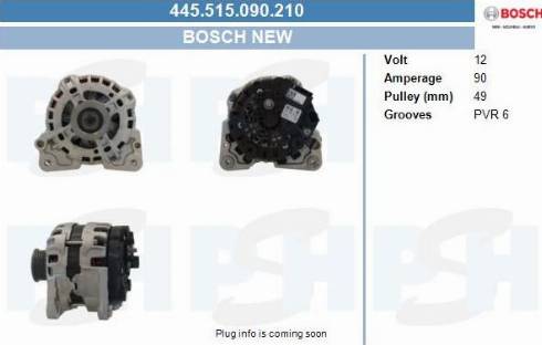 PSH 445.515.090.210 - Alternatore autozon.pro