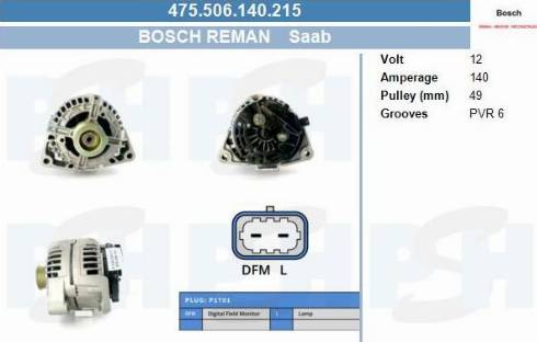 PSH 475.506.140.215 - Alternatore autozon.pro