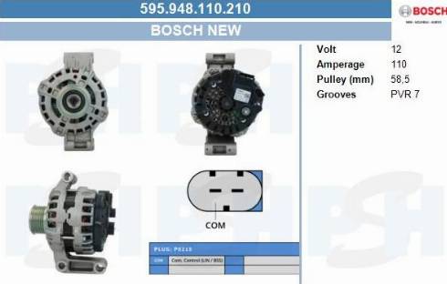 PSH 595.948.110.210 - Alternatore autozon.pro