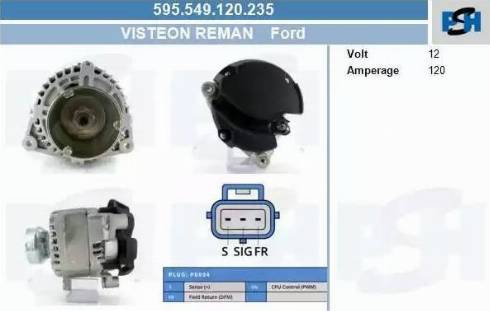 PSH 595.549.120.235 - Alternatore autozon.pro