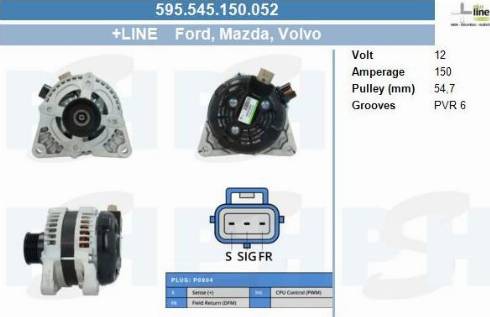 PSH 595.545.150.052 - Alternatore autozon.pro