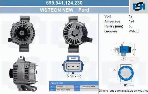 PSH 595.541.124.230 - Alternatore autozon.pro