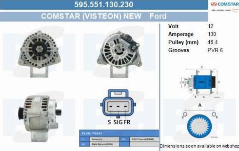 PSH 595.551.130.230 - Alternatore autozon.pro