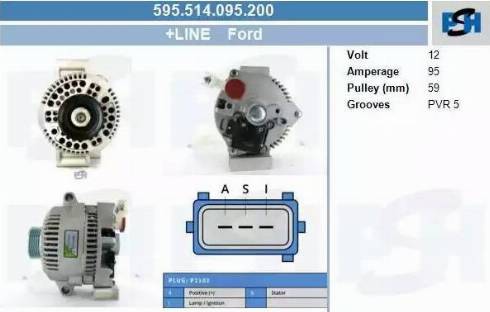 PSH 595.514.095.200 - Alternatore autozon.pro