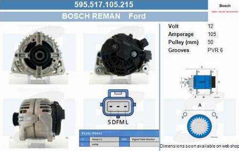 PSH 595.517.105.215 - Alternatore autozon.pro