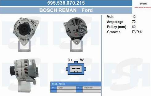 PSH 595.536.070.215 - Alternatore autozon.pro