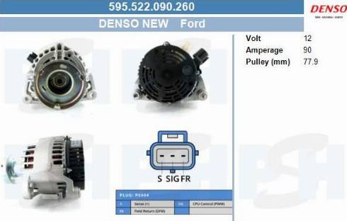 PSH 595.522.090.260 - Alternatore autozon.pro