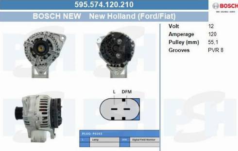 PSH 595.574.120.210 - Alternatore autozon.pro