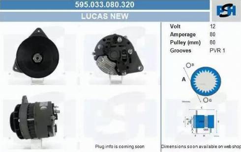 PSH 595.033.080.320 - Alternatore autozon.pro