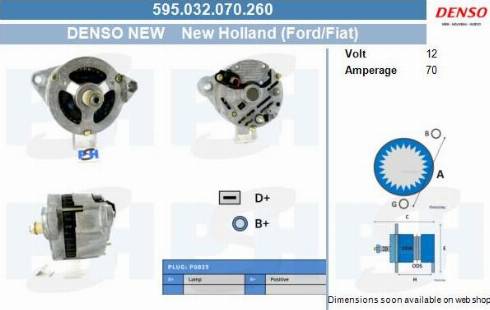 PSH 595.032.070.260 - Alternatore autozon.pro