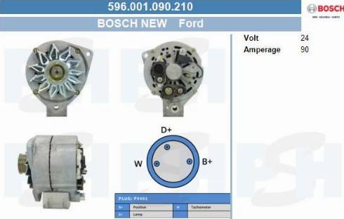 PSH 596.001.090.210 - Alternatore autozon.pro