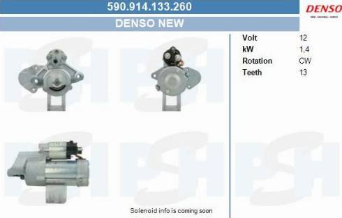 PSH 590.914.133.260 - Motorino d'avviamento autozon.pro