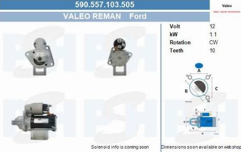 PSH 590.557.103.505 - Motorino d'avviamento autozon.pro