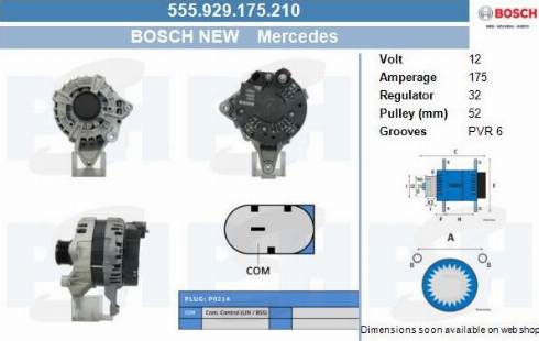 PSH 555.929.175.210 - Alternatore autozon.pro