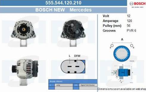 PSH 555.544.120.210 - Alternatore autozon.pro