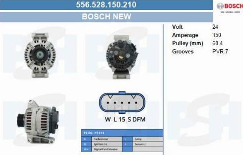 PSH 556.528.150.210 - Alternatore autozon.pro