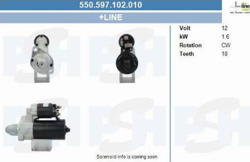 PSH 550.597.102.010 - Motorino d'avviamento autozon.pro