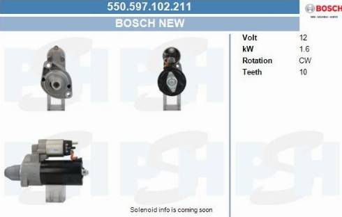 PSH 550.597.102.211 - Motorino d'avviamento autozon.pro