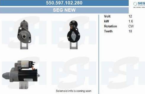 PSH 550.597.102.280 - Motorino d'avviamento autozon.pro