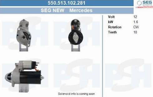 PSH 550.513.102.281 - Motorino d'avviamento autozon.pro