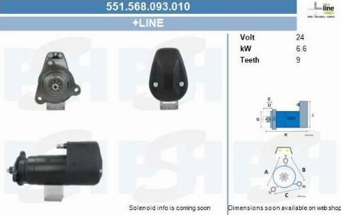 PSH 551.568.093.010 - Motorino d'avviamento autozon.pro