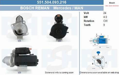 PSH 551.504.093.216 - Motorino d'avviamento autozon.pro