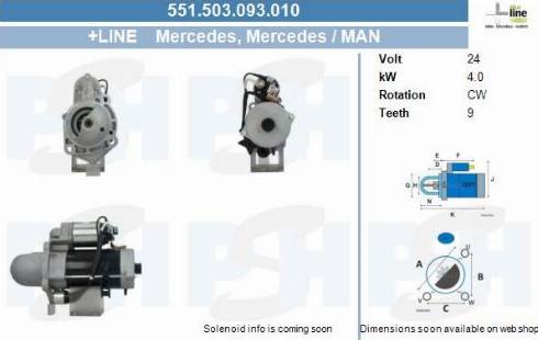 PSH 551.503.093.010 - Motorino d'avviamento autozon.pro