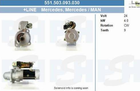 PSH 551.503.093.030 - Motorino d'avviamento autozon.pro