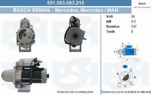 PSH 551.503.093.215 - Motorino d'avviamento autozon.pro