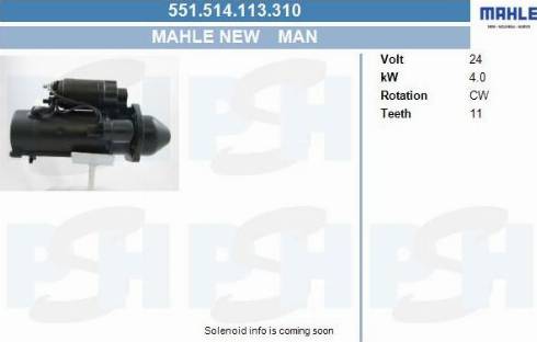 PSH 551.514.113.310 - Motorino d'avviamento autozon.pro