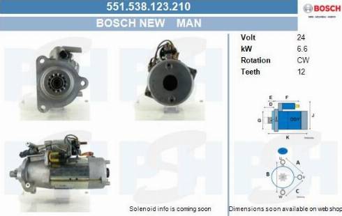 PSH 551.538.123.210 - Motorino d'avviamento autozon.pro