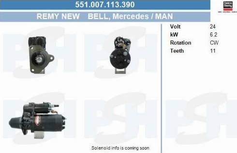 PSH 551.007.113.390 - Motorino d'avviamento autozon.pro