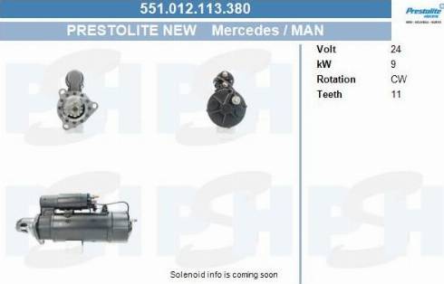 PSH 551.012.113.380 - Motorino d'avviamento autozon.pro