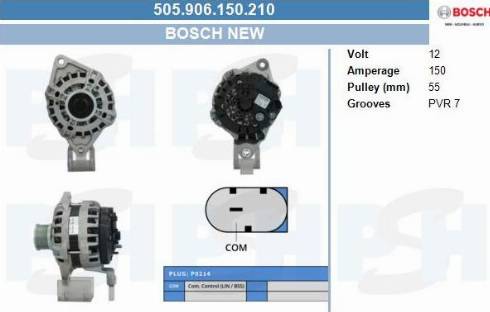 PSH 505.906.150.210 - Alternatore autozon.pro