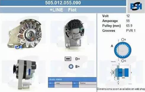 PSH 505.012.055.090 - Alternatore autozon.pro