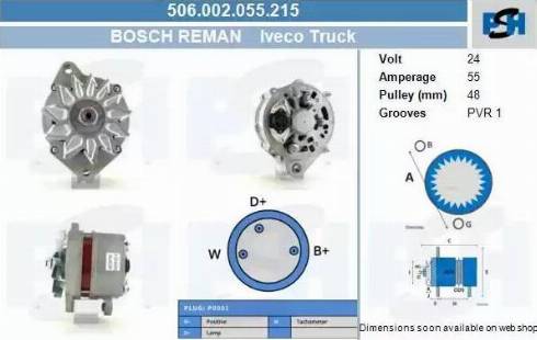 PSH 506.002.055.215 - Alternatore autozon.pro