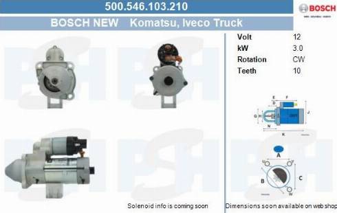 PSH 500.546.103.210 - Motorino d'avviamento autozon.pro