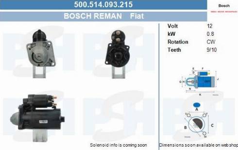 PSH 500.514.093.215 - Motorino d'avviamento autozon.pro