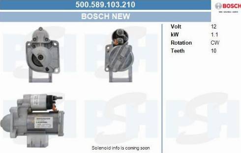 PSH 500.589.103.210 - Motorino d'avviamento autozon.pro