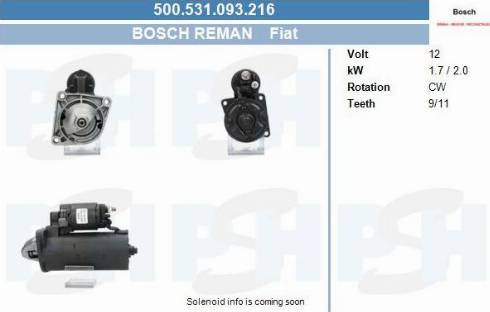 PSH 500.531.093.216 - Motorino d'avviamento autozon.pro