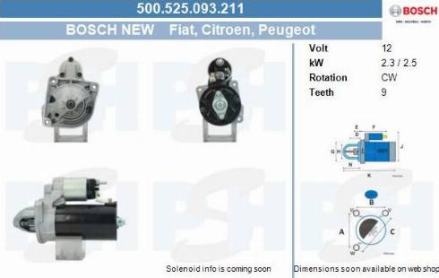 PSH 500.525.093.211 - Motorino d'avviamento autozon.pro