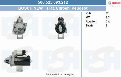 PSH 500.525.093.212 - Motorino d'avviamento autozon.pro