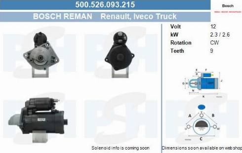 PSH 500.526.093.215 - Motorino d'avviamento autozon.pro