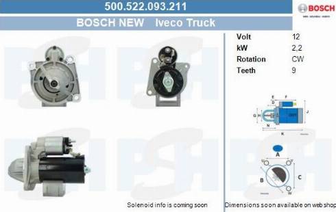 PSH 500.522.093.211 - Motorino d'avviamento autozon.pro