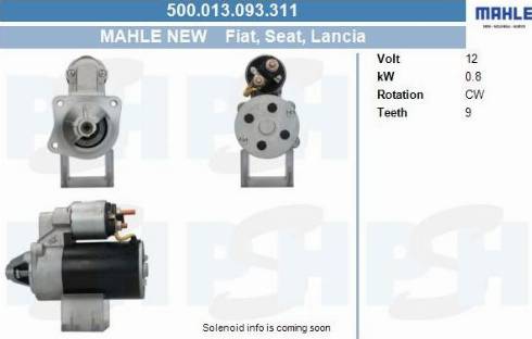 PSH 500.013.093.311 - Motorino d'avviamento autozon.pro