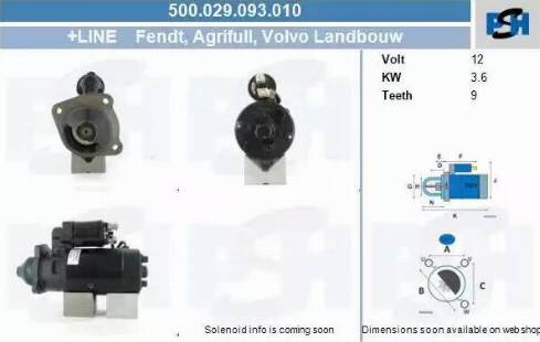 PSH 500.029.093.010 - Motorino d'avviamento autozon.pro