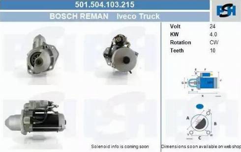 PSH 501.504.103.215 - Motorino d'avviamento autozon.pro